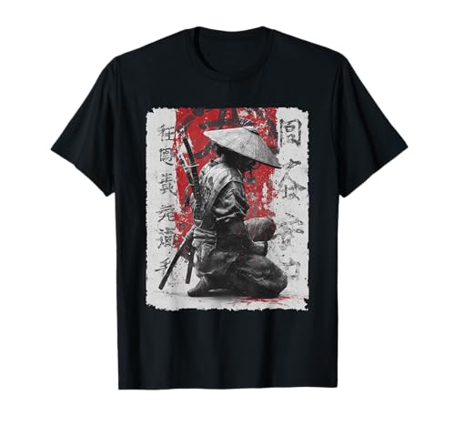 Samurai, Espada y Guerrero, Hombre | Katana Japonesa, Manga Anime Camiseta