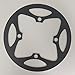 MYEEI 104 BCD Road Bicycle Chain Wheel Guard 44T 42T Aluminum Alloy Guard MTB Chainring Cover Mountain Bikes Chain Ring Protect Cover Support (Color : 42T)
