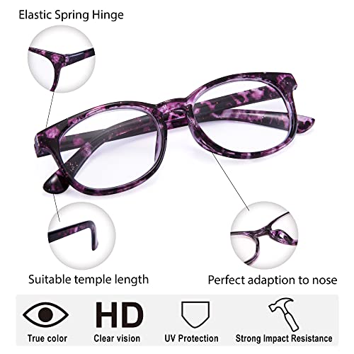 Eyeguard Reading Glasses 4 Pack Quality Fashion Colorful Readers For Women #TOP3