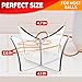 Acrylic Basketball Display Stand - Clear Football and Soccer Ball Holder for Display Case - Non-slip Design
