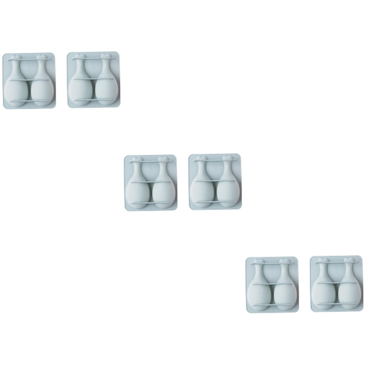 Lot De 3 Moules À Gâteaux En Silicone Pour Pâtisserie Poulet Pour Faits Maison 2 Pièces X 3