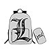 Produktbild Twhoixi Anime Death Note Rucksack Student Schultasche ranzen Laptop Rucksack Schulter Buch Tasche Rucksack