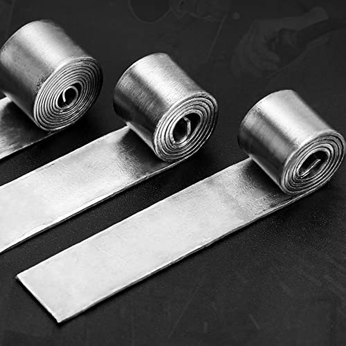 Lead Sheet,10 Rolls Fishing Soft Lead Sheet Strip Sinkers Weights Tackle Accessories Supplies New,Balance The Fishing Accessories Group 100% Lead Material (0.3Mm) #TOP4