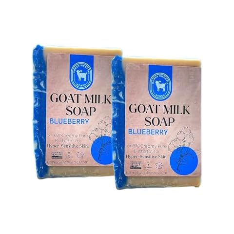 Honey Sweetie Acres Blueberry Goat Milk Soap Cover