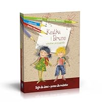 Kostka i Bruno Szkolne przygody: Bajki dla dzieci - pomoc dla rodziców 8380530810 Book Cover