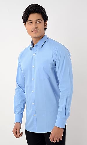 Image of Men's Solid Slim Fit Shirt