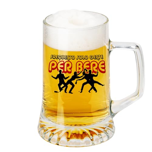 le herisson Boccale da birra frequento solo gente per bere v uomo idea regalo divertente