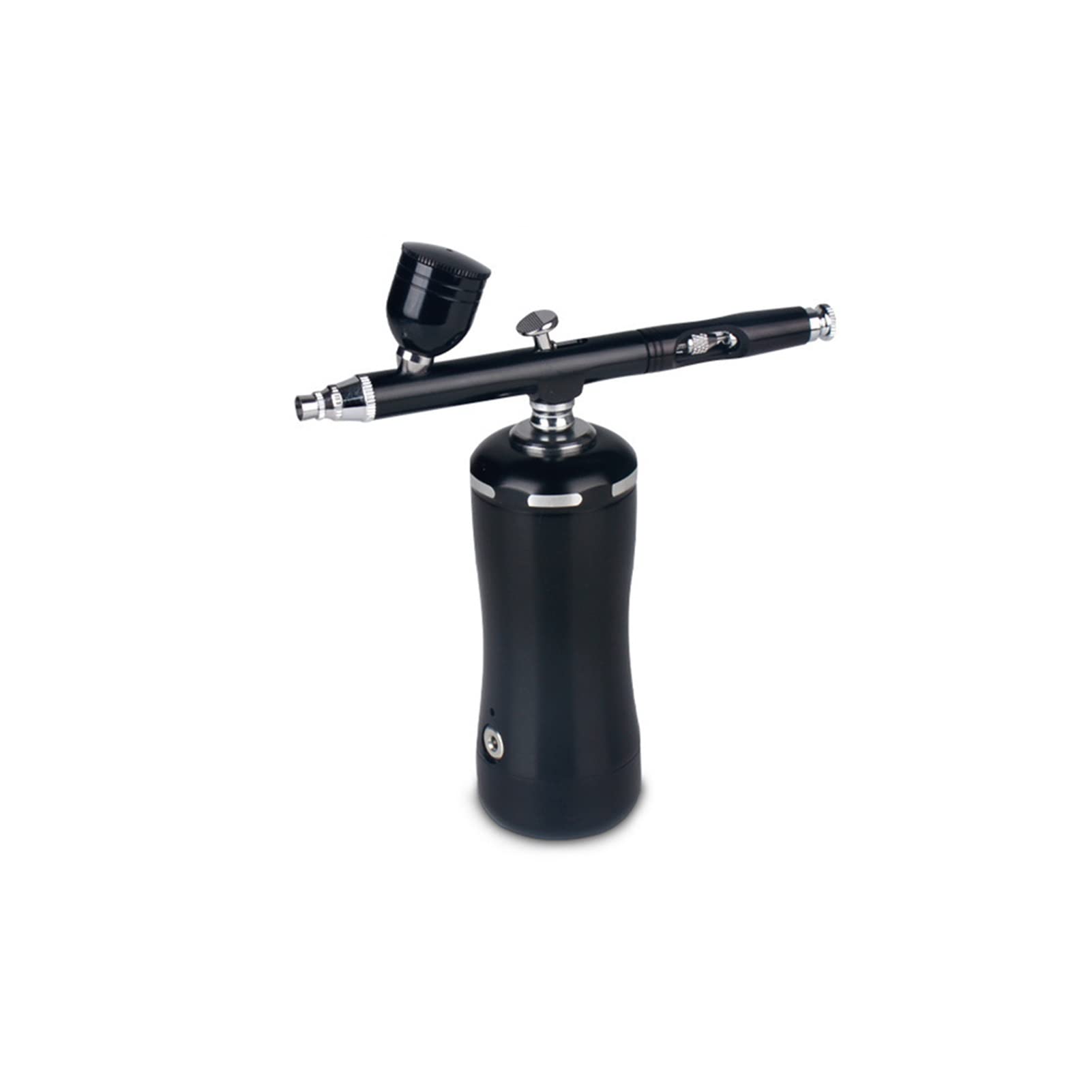 Aerograf do rozpylania farby z zestawem kompresorowym Dostosowana wydajność wysokiego ciśnienia Psi Power Cordless Air Brush Pump Spray Tool (kolor: część D czarny)