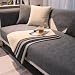 Hovoto Sofa Überzug, Sofabezug Anti Rutsch, Hund Katze Überwurf Hundedecke Ecksofa Sofa Schutzdecke, L Form Sofa Überwurfdecke, Universal Sofabezug, Waschbar Couchschoner, Dunkelgrau, 70 * 120cm