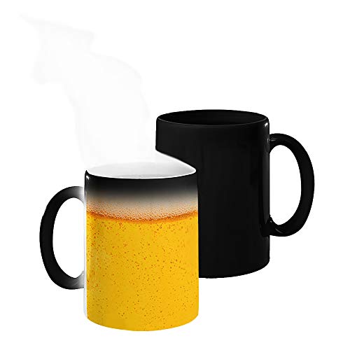 clothinx Zauber Kaffee-Tasse Mit Lustigem Bier Motiv Man Wird Ja Noch Träumen Dürfen Magic Mug Geschenkidee für Freunde Familie und Kollegen Cover