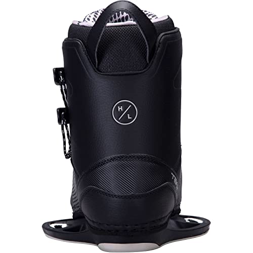 image for Hyperlite Team OT Mens Wakeboard Bindings Black/Grey (10-14)