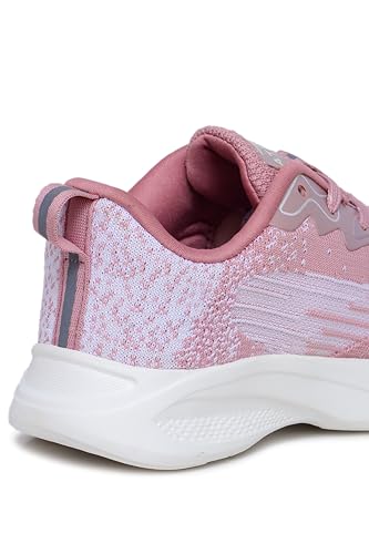 Image of ATHCO Womens Nyla Running Shoes for Woman with Soft Flexible Memory Foam Women's Shoes for Walking Gym Training,Casual, Sports, Lightweight Lace up Athletics Slipon Running Shoes for Ladies & Girls