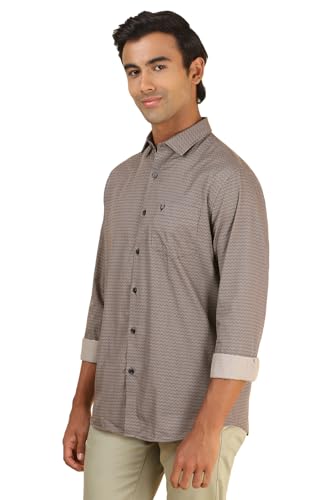 Image of Allen Solly Men Cotton Blend Regular Fit Shirt