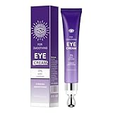 Caffeine Eye Cream, Eye Cream to Improve Puffiness & Wrinkles, Under Eye Serum for Eye Bags and Dark Circles for Women & Men (0.71 OZ/20g)