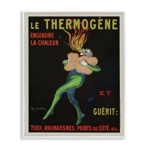 Vintage Le Thermogene Poster, 16 x 20 Inch Framed Giclée Print
