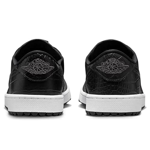 Men's Black Croc Air Jordan 1 Low Golf by Nike