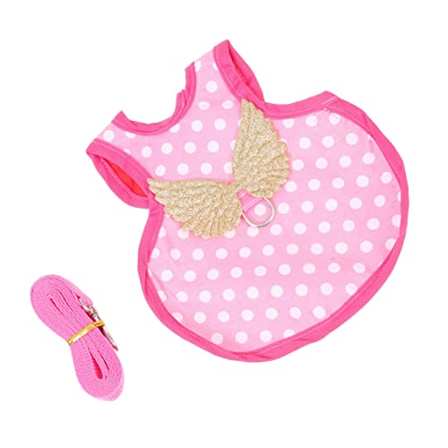 Happyyami Adorable Chicken Harness Leash Comfortable Vest for Chickens Durable and Breathable Design for Outdoor and Party Use