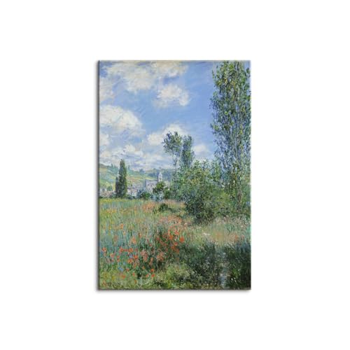 �ؘg�t�� �����i �N���[�h�E���l �A�[�g�p�l�� ���E�̖��� �t�����X��۔h�̉�Ƃ̌��� ���i�� �C�̊G HD �v�����g ���v���J ���� �Q�� �G�� �o�X���[�� ���r���O���[�� �I�t�B�X �o�[ �G���g�����X �K�^�̊G�� (60x90cm�i24x36in�j,B