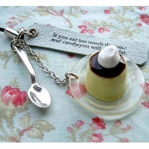 アルタ 小さなお菓子ストラップ3 プリン AT089934のサムネイル