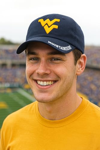 West Virginia Classic Edition Gorra ajustable azul miniatura 2