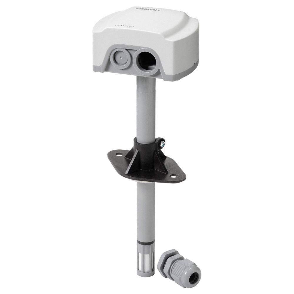 QAM2110.040 Capteur de Température de Conduit et Transmetteur d’Humidité Sonde Analogique pour HVAC Contrôle de l’Air Systèmes de Ventilation et Bâtiments BMS