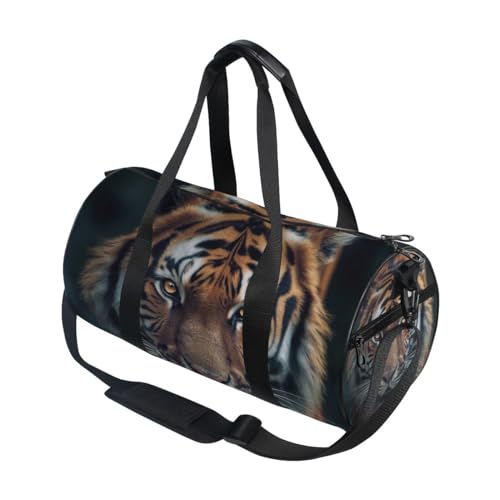 Sports Gym Bag Gym Duffle Bag Sport Bags for Men Women Tiger 6 Durable Handle Luggage Bag3