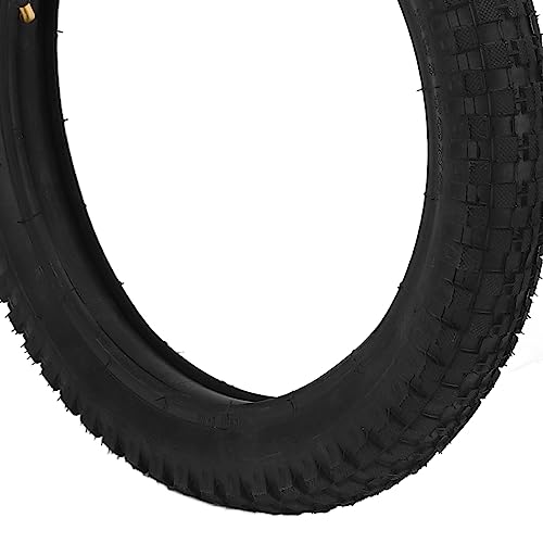 Opona do Roweru Terenowego 16x2,4, Gumowa Antypoślizgowa Wewnętrzna Opona Zewnętrzna Zamienna Opona do Roweru Dziecięcego Zawiera Dętki do Jazdy