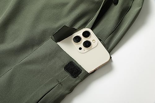 Boys Cargo Shorts, Outdoor Quick Dry Hiking Shorts, Lightweight Athletic Short with Zipper Pockets3