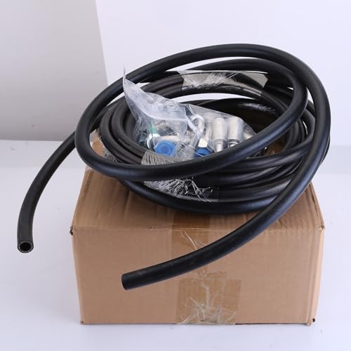 Moseiny NOWXUOK191-830E/ Universal Air Conditioning 6 8 10, A/C Ext Length Hose With O-Ring Fittings Kit A/C Refrigerant Discharge/Suction Hose O-Ring Kit,Oil Tube thumb #3