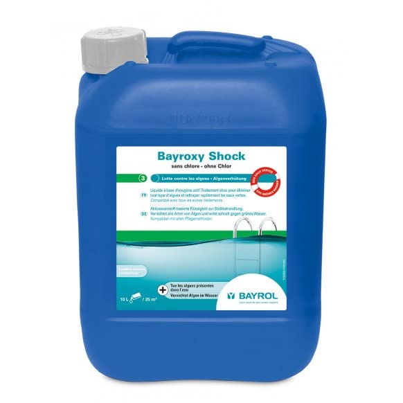 Bayrol Produit d'entretien Piscine - Bayroxy Shock - 10 L de
