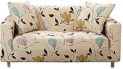 HOOBUY Printed Sofa Cover Stretch Couch Covers Patterned Sofas Seater Slipcovers for 3 Cushion Couch Set MNK (3 Seater/Large 2 Seater)