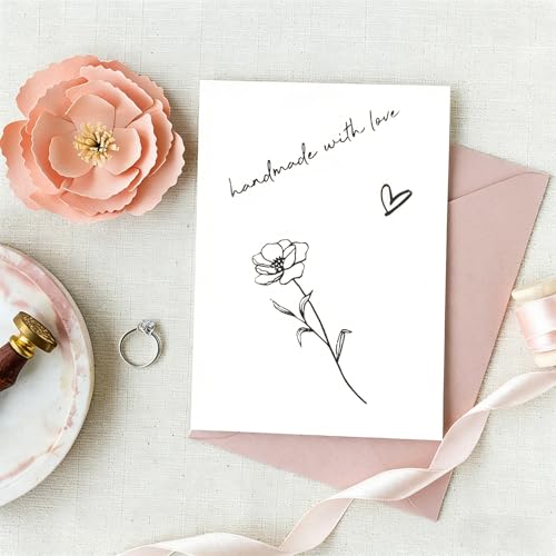 6 Stück Vintage Holzstempel,Stempel Holz, Blumen Motive Holzstempel Set,Naturpflanzen Mustern Vintage Motivstempel,für DIY Handwerk Basteln Scrapbooking