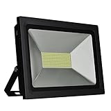 Solla 100W LED Flood Lights Outdoor Security Lights, 8600 LM, Warm White (2700-3500K),480LEDs, Super Bright Floodlight Waterproof Landscape Spotlights Outdoor Wall Lights
