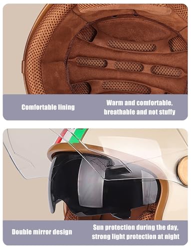 Casque jet moto Bluetooth ECE résout le manque de visibilité au soleil