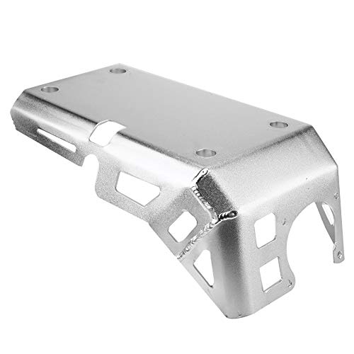 Motorcycle Engine Chassis Protective Cover, Expedition Skid Plate Engine Chassis Protective Cover Guard Fit For Bmw G310Gs G310R(Silver) #TOP2
