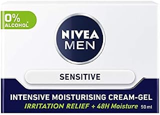 Nivea Men Sensitive Intensive Moisturising Cream-Gel, 50ml