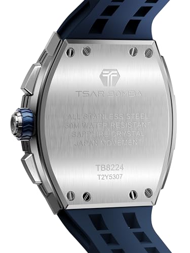 Image of TSAR BOMBA Mens Watch for Men Waterproof Men's Wrist Watches Gift for Men