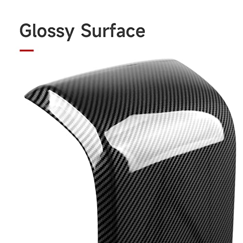 Image of Car Armrest Box Anti Kick Decals for 2022 2023 2024 2025 2026 Honda Civic 11th Gen Accessories ABS Carbon Fiber Interior Stickers