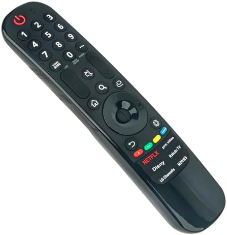 LG Velvet Telecomando TV Originale AKB76037605 Compatibile Con LG 32LM6370PLA 32LM637BPLA 43UP75006LF 50UP75006LF 55UP75006LF 65UP75006LF 70UP76706LB 75UP75006LC Smart 4K UHD HDR LED Telecomando LG 50UP75006LF