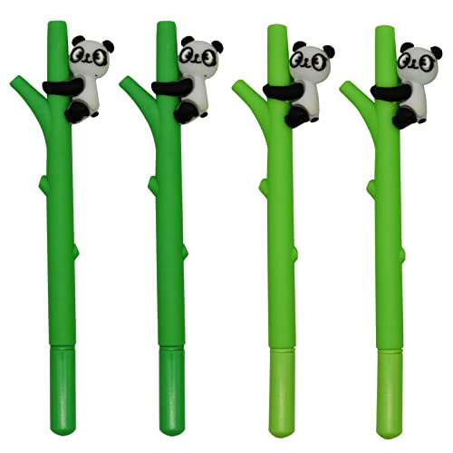 Maydahui 12 PCS Tree Climbing Panda Gel Pen Cute Cartoon Animal Pens