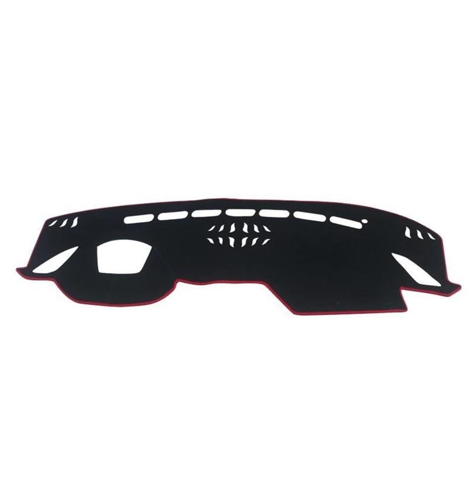 Parasol para Salpicadero Solución contra Calor y Grietas en Mazda 6 Rojo B 8
