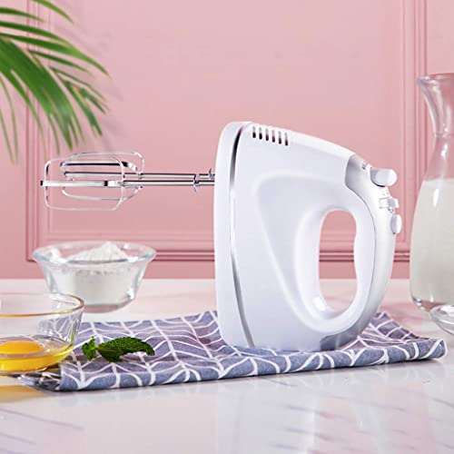 Handmixer-Edelstahl 300W Hochleistungs-Elektromixer zum Mischen von Ei, Sahne, Teig, einfach zu handhabendem Mixer… – Bild 3