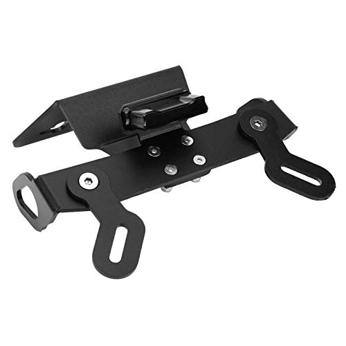 Support de plaque d'immatriculation court Yamaha XJ6 LED noir