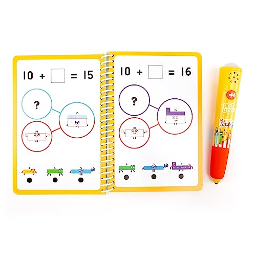 Learning Resources Cahier d'exercices numérotés 11-20 Livre Hot Dots 11 à 20 et Stylo interactif, Plus de 60 activités incluses, Cadeaux Numberblocks, à partir de 5 Ans, EI-2551, Taille Unique