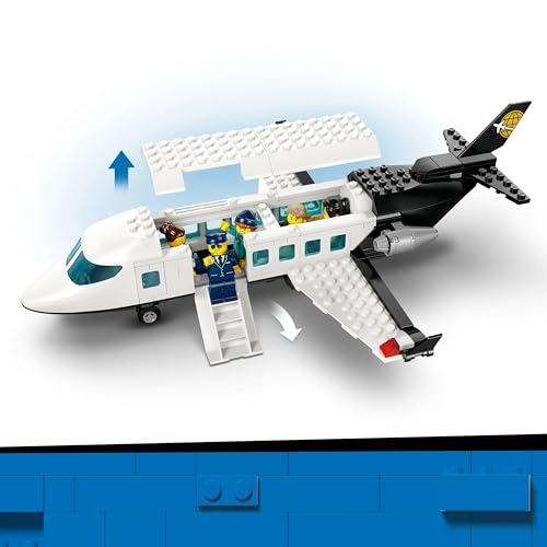 Image of LEGO City Airport with Airplane - Toy Model Airport Building Set for Pretend Play - 60502