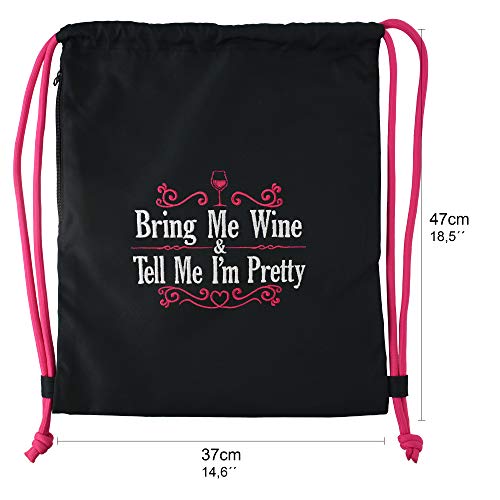 Bolsa de deporte con frase divertida un regalo hipster para mujer 3