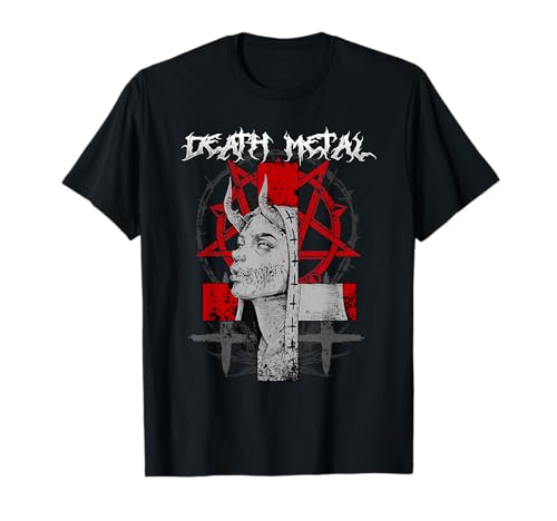 Hail Satan & Satan Gothic Clothing - Death Metal I Gothic Satan Satanism T-Shirt