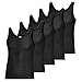 Produktbild ESGE - Feinripp Ringel 610 - Unterhemd - 5er Spar-Pack (6 Schwarz)