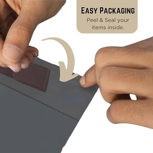 Double Dragon gemischte Größe Selbstverschluss-Polybeutel | Manipulationssichere Verpackung für Versand, Post, Versand & Lieferung | 4 Größen klein bis groß - je 15 Stück (Packung mit 60)