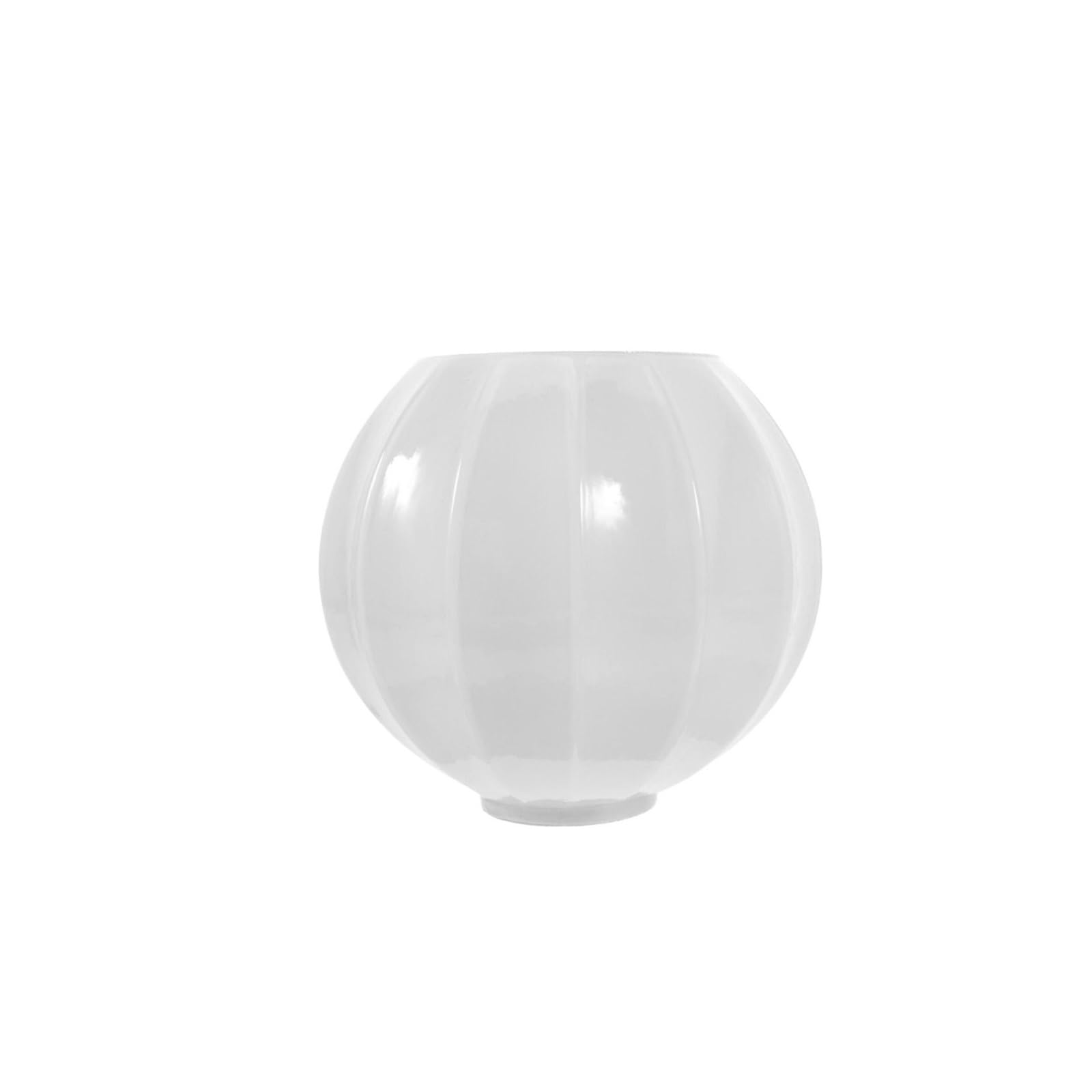 Qmvdojr White Replacement Glass Shade Lamp Shades For Hotel Retro Glass Lampshade Classroom Light Fixtures Shade Modern Lampshade Decor(White)